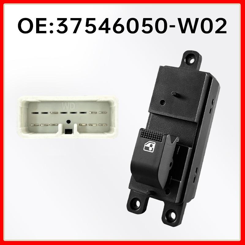 37546050-W02: Rear Passenger Side Window Regulator Switch for Changan CS35