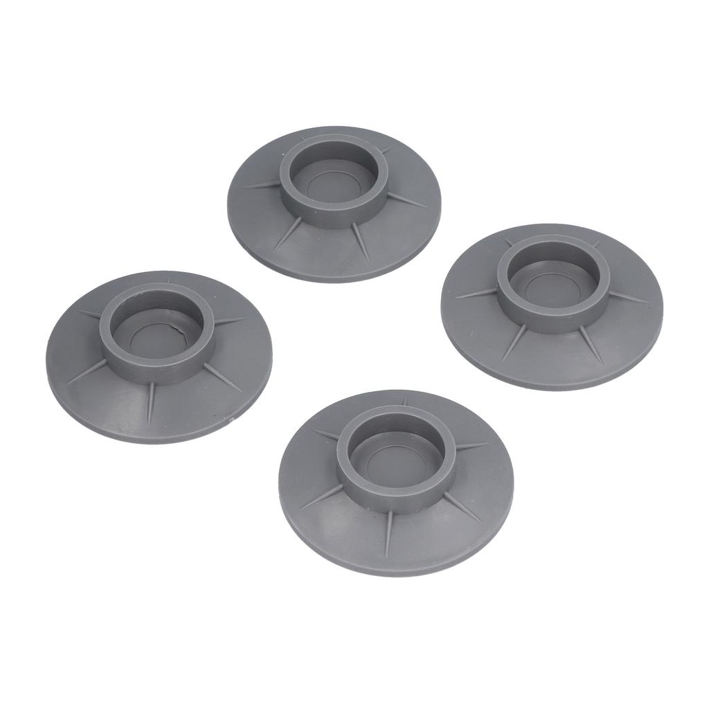 4 Stück Vakuum-Saugfuß-Design Waschmaschinen-Fußpolster Rutschfest Antivibration Lärmreduzierendes Pad