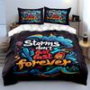 Inspirational text with clouds. Bedding sets Duvet cover sets Duvet covers Pillowcases(1* Duvet Cover 2* Pillowcases without duvet insert)