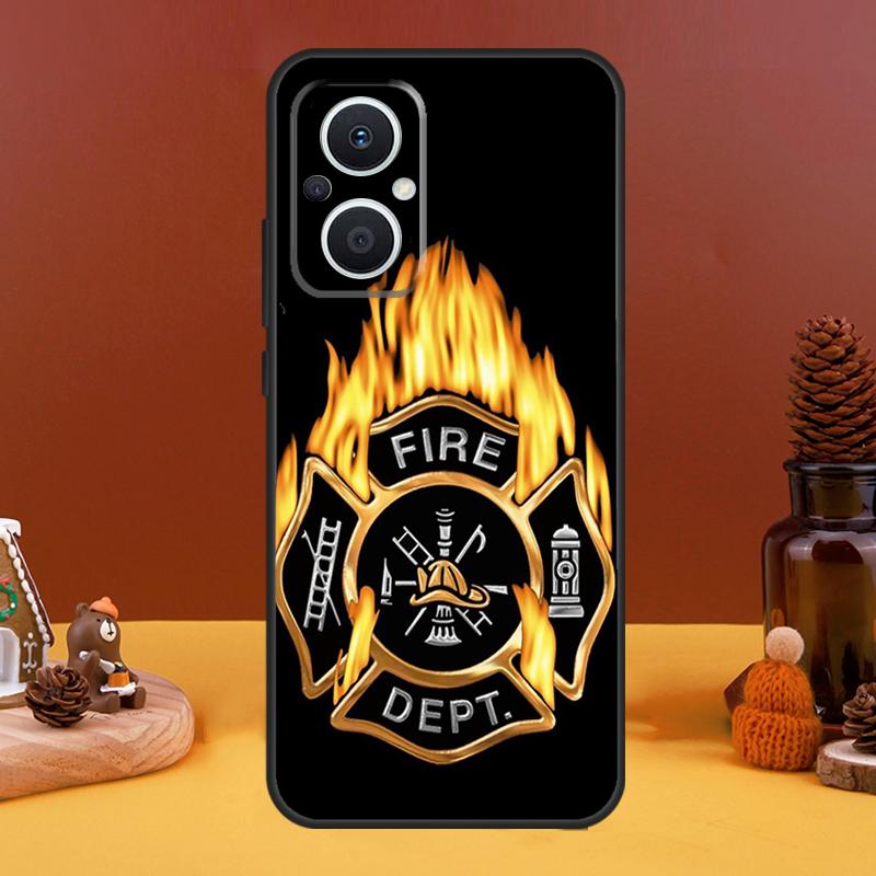 

Firefighter Fire Fireman Case For OPPO Reno 5 Lite 4 6 7 8 10 Pro 11 F 4Z 5Z 8T OPPO Find X2 X3 Lite X5 X6 Pro Cover OPPO Reno4 Z 5G