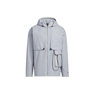 Transformers Collaboration, Year of the Tiger Limited Edition TF Jacket 22 Solid Color Hooded Sports Jacket Men Jacket Gray HM7465