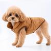Fleece Dog Warm Clothes Winter Dog Vest Coat Fashion Dog Bodysuit  for Small Medium Dog