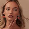 Fashionable Halloween Pumpkin Black Cats Dangle Earrings Festival Charm Syurdy Alloy Jewelry Accessory for Parties