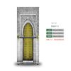 Muslimsk stil Mandala Kjøleskapsklistremerke Full Film Kjøkkenutstyr Selvklebende Vanntett Dobbeltdør Fryserskap Dekorasjon Kunstveggmaleri