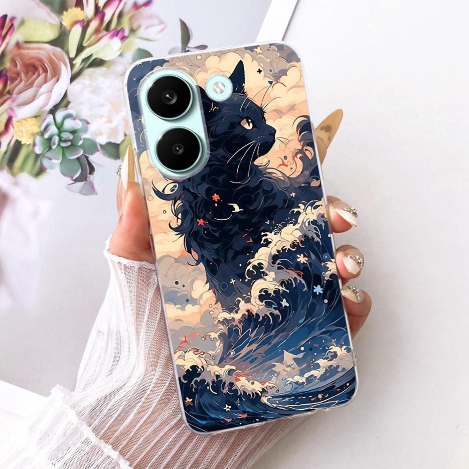 For Xiaomi Poco X8 Pro 5G Case Cute Love Heart Painted Cover Soft Slim Phone Case For Xiaomi Poco X8 Pro Max PocoX8 Pro 5G Shell