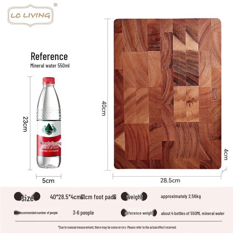 LC LIVING Thai Acacia Wood Cutting Board