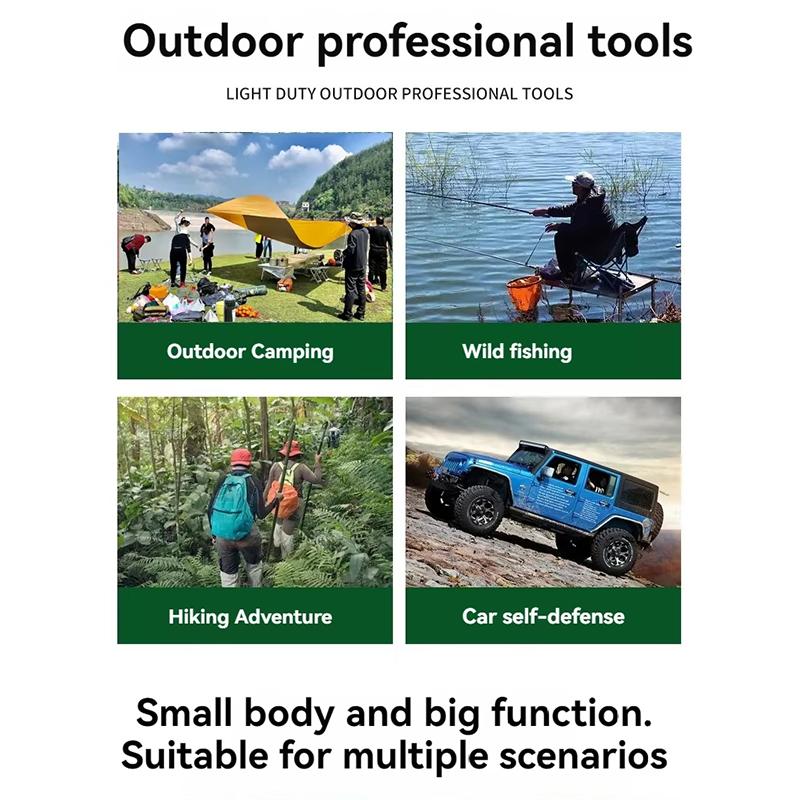 Portable Camping Hiking Traveling Pinic Shovel Multifunctional Ordnance Shovel Survival Outdoor Equipment Garden Tool Shovel