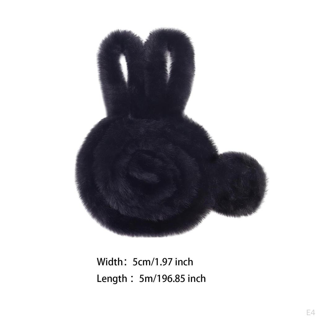 Artificial Fur Ribbon Furry Strip Costume Accessory Christmas Tree Skirt Trimming