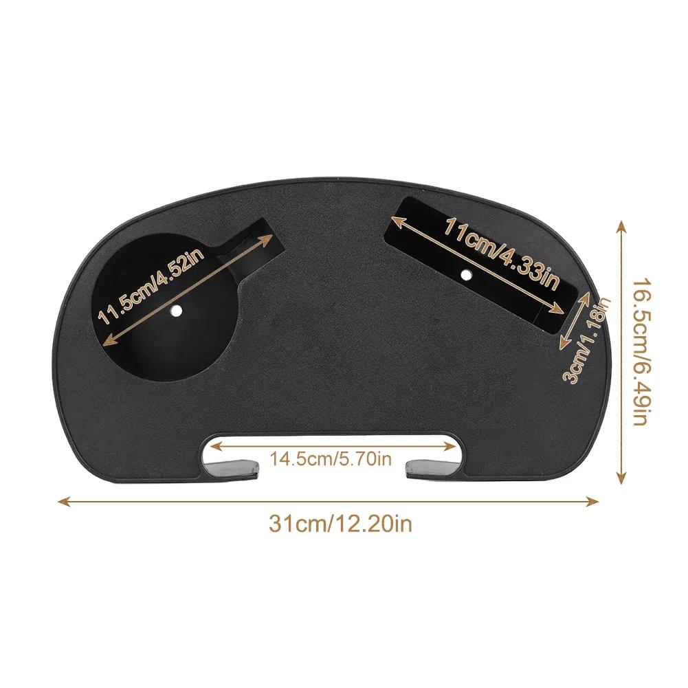Chair Cup Holder with Mobile Phone Slot Recliner Side Table Multifunction Clip On Chair Table Portable for Camping Picnic