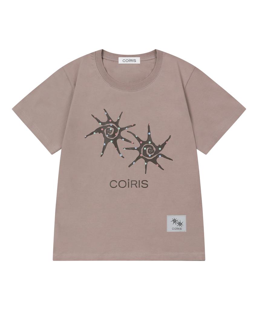 Koiliseu Doa Dot Color Logo Short Sleeve T-Shirt (3 Colors)