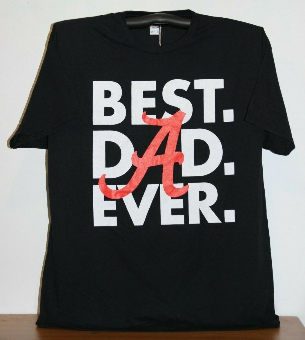 BEST DAD EVER- Atlanta T-Shirt 2XL, Black XXL