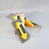 Durable Square Notch Trowel Comfort Grip Handle Masonry Trowel Stainless Steel Trowel  Floor Tiling