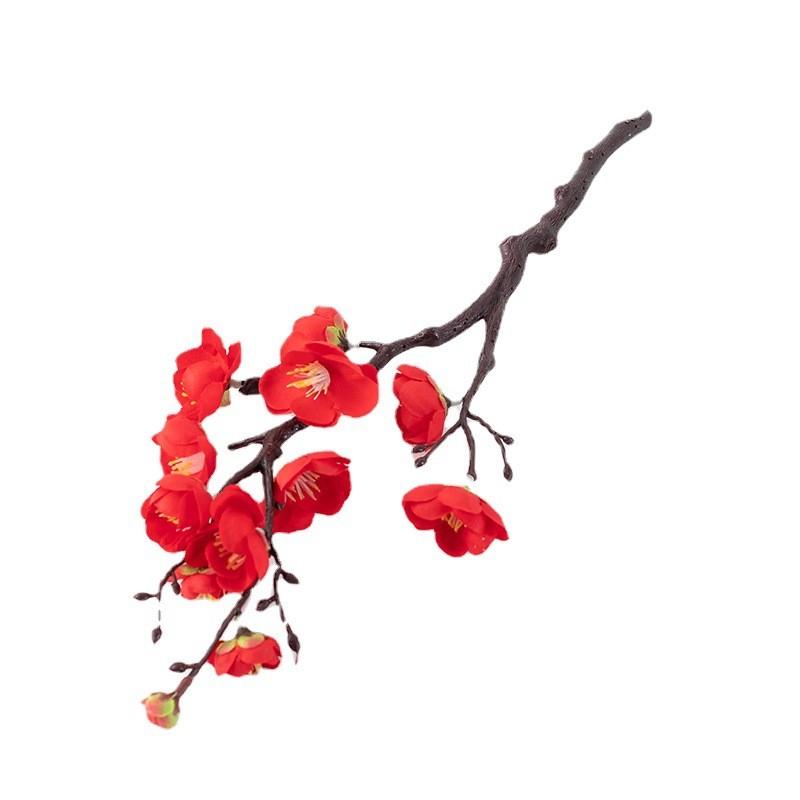Plum Blossom Simulation Bonsai Decoration Accessories Flower Home Ornaments