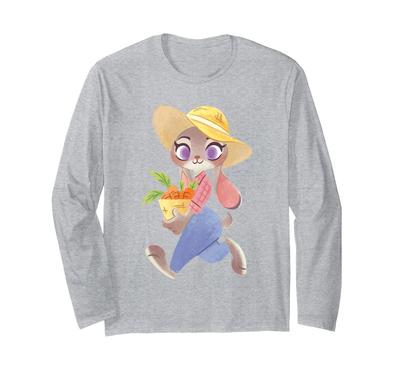 Disney Zootopia Judy Hopps Firmware Pickup Carrot Long Sleeve T-Shirt