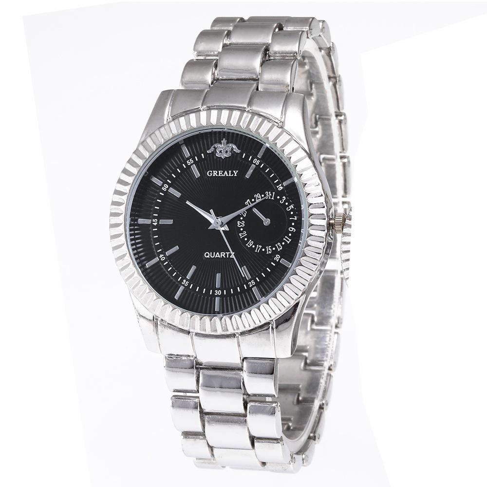 Women's & Men's Fashion Quartz Watch with Alloy Strap