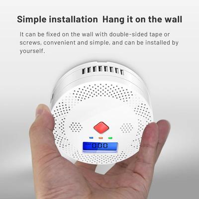 Tuya WIFI CO PPM Detector Warning Siren Carbon Monoxide Detector with LCD Indicator Safe Sensor Home Security Protection