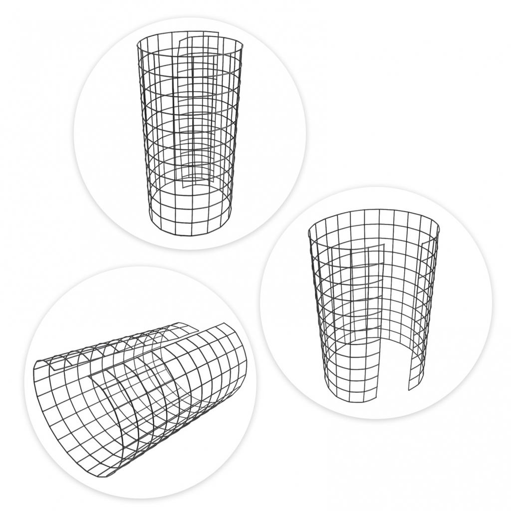 Wide Application Tree Trunk Protector 6 Pack Black