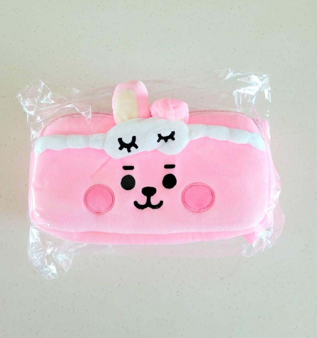 

[USED] BT 21 Baby Official Double Zipper Pencil Case Pouch COOKY