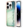 Suitable for iPhone15 mobile phone case 14plus cartoon painted electroplating anti-drop case 13Pro leopard print case