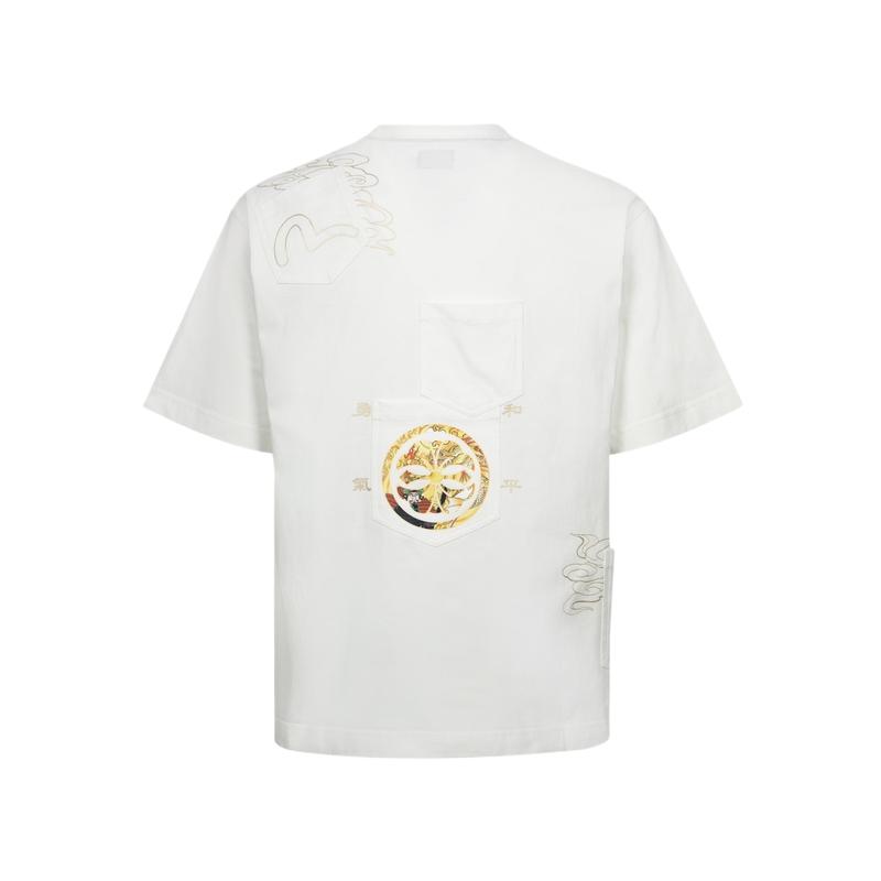 Evisu Short Sleeved T Shirts Men's 2ESEPM4TS1195RXCT