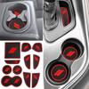 Mats for Dodge Challenger Accessories 2015 2016 2017 2018 2019 2020 2021 2022 Custom Fit Cup Holder Door Center Console 11 AIGOU-Life Anti-Dust 2023,