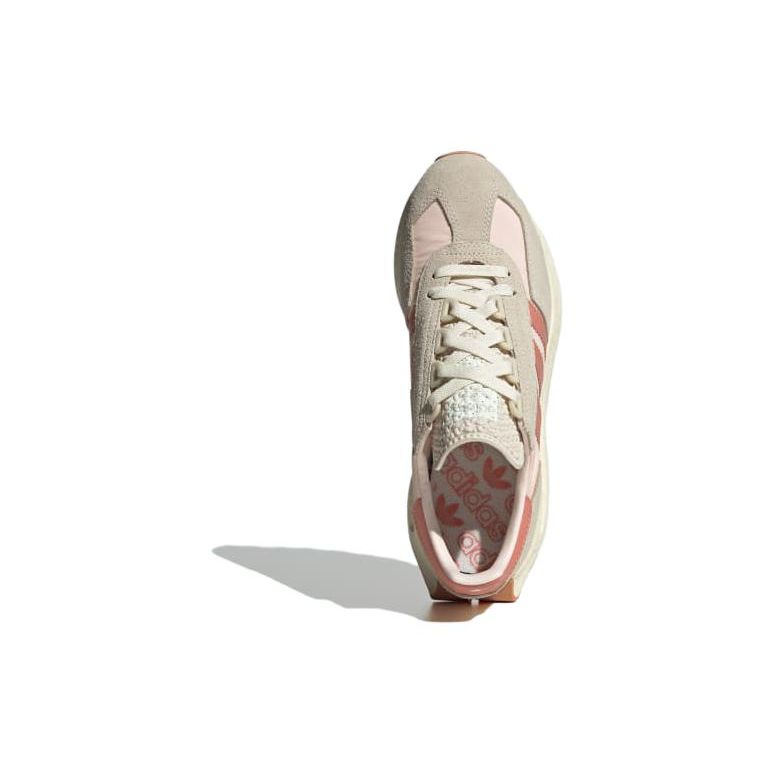 Adidas Originals Retropy E5 Comfortable Versatile Slip Resistant Durable Low Top Lifestyle Casual Shoes Women sneaker Pink Brown IE7728