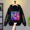 NEW KPop Demon Hunters Casual Print Girls' and Boys' Hoodies, Pullovers, Children's Clothing, Girls' Spring Tops, Boys' Hoodies