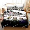 Creepypasta Bedding Set Single Twin Full Queen King Size Bed Set Adult Kid Bedroom Duvet cover Sets 3D Print Anime bed sheet set