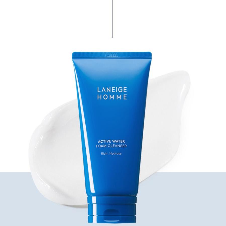 LANEIGE Homme Active Water Foam Cleanser 150mL
