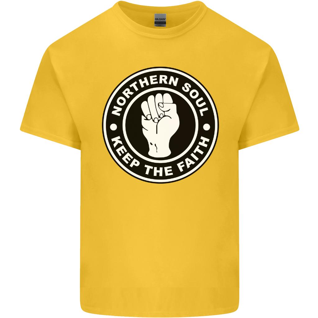 Northern Soul Keeping the Faith Unisexs Light Cotton TShirt