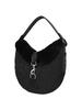 Kirsh Cherry Quilted Fur Handbag [Black]