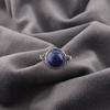 Lapis Lazuli Ring Handmade Jewelry, 925 Solid Sterling Silver Ring, Designer Gemstone Ring Jewelry, Gift For Mom