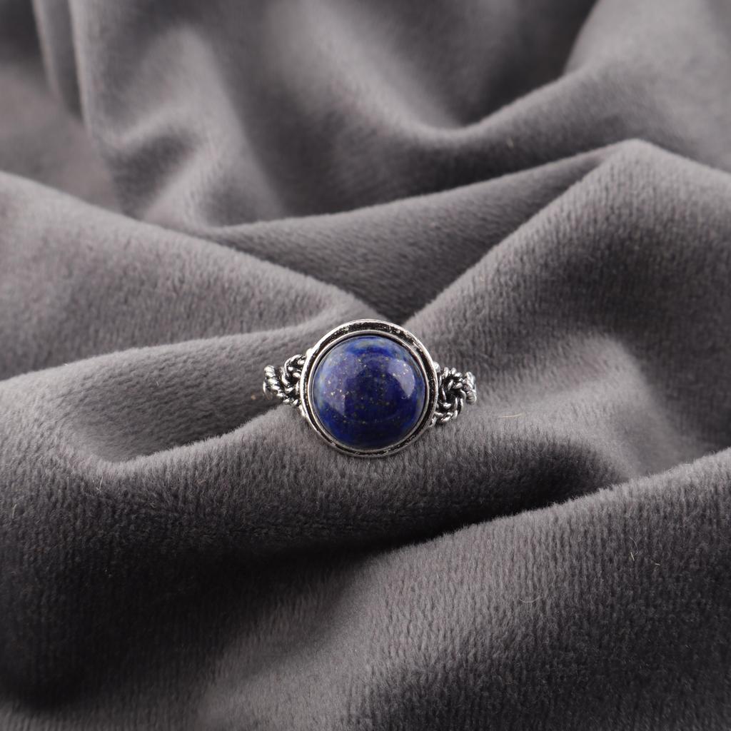 Lapis Lazuli Ring Handmade Jewelry, 925 Solid Sterling Silver Ring, Designer Gemstone Ring Jewelry, Gift For Mom