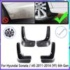 4 PCS Car Mud Flaps  for Hyundai Sonata I45 YF 2011 2012 2013 2014 Mudguard Splash Guards Fender Mudflaps Auto Accessories