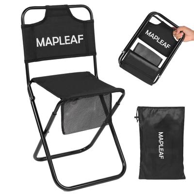 Mapleaf Outdoor Folding Chair with Ultra Load Capacity Lbs 1 Second Storage Bag Easy To Mountain Cherry Blossom Viewing Chair, Backrest, Compact,