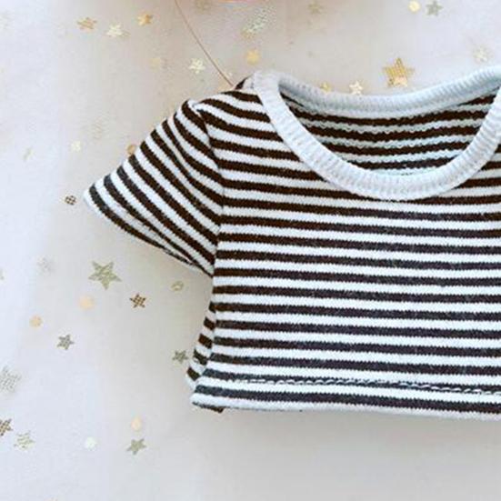 Stylový doplněk Pratelný Skvělý nositelný Bavlněný plněný Panenky Plyšový Kabát Kalhoty Oděvní set Oblečení pro panenku