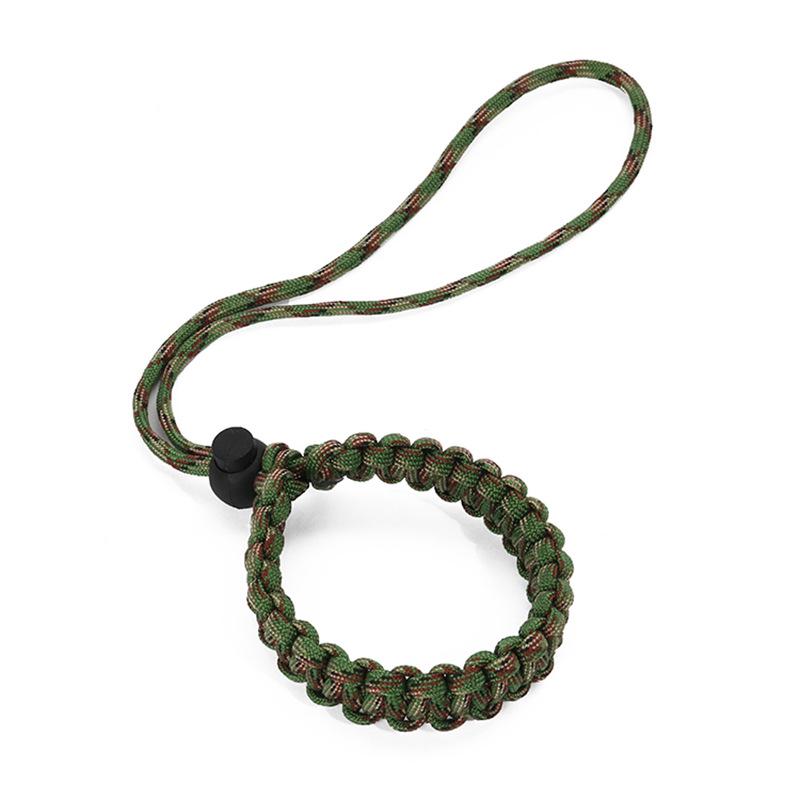 Drop-proof Outdoor Survival Digital Camera Bracelet with Paracord Wrist Strap & Water Bottle Handle