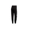 Adidas Neo Vintage Side Stripe Letter Knitted Sweatpants Women Bottoms Black FP7454