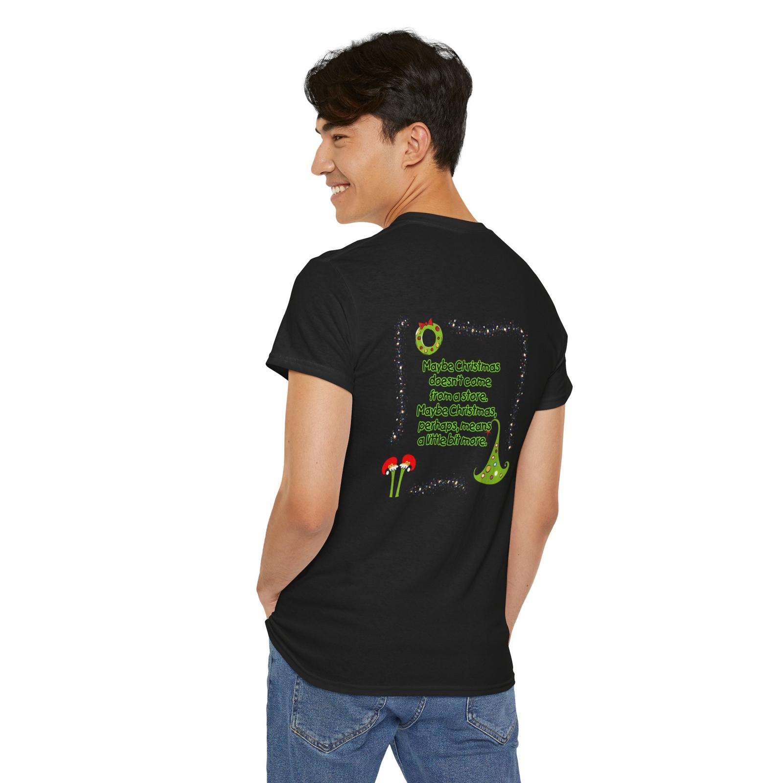 Grinch Christmas Tee T-Shirt Holiday Humor Unisex Grinch Shirt XXL
