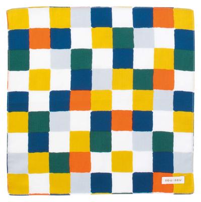 Marushin 30 X 30 Made In Perfect for or As a Gift SOU SOU Handkerchief, Approx. Cm, Japan, Mother's Day, Birthdays, (Product Number 6165007100)