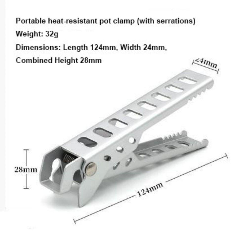 124*28mm Outdoor Food Clip 2 Colors Household Kitchen Tools  Tableware Accessories