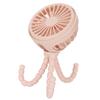 Mini Portable Fan 3 Speed 360 Degrees  Rotatable Rechargeable Desktop Fan with Flexible Tripod for Office Bedroom