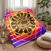 Football Legends in Action Theme blanket Lightweight Warm Flannel Blanket Decorative Throw Blanket for Home Decoration