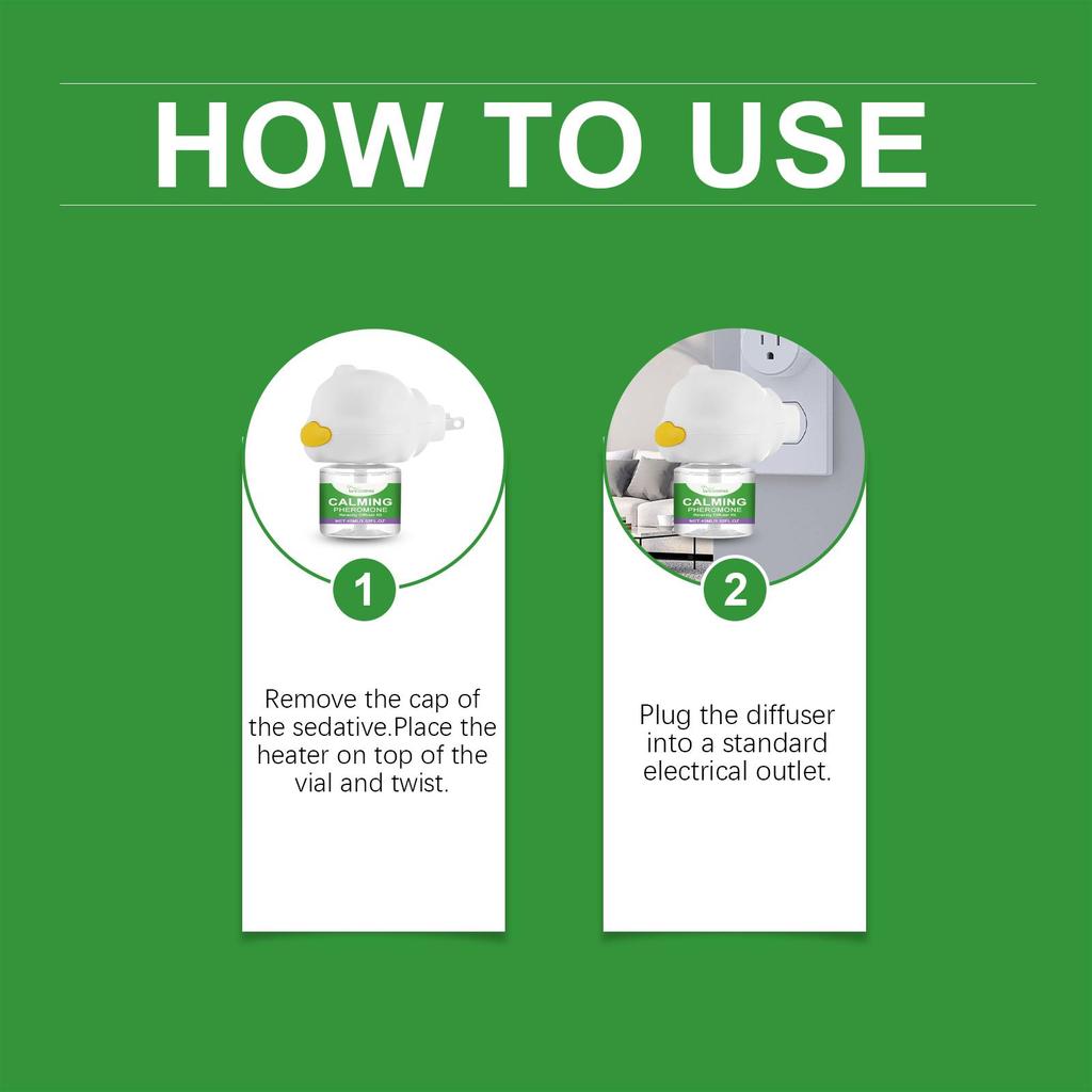 YEGBONG Cat Emotional Care Kit Pet Cat Comfort Calm Rutting Agitation Noise Reduction Care