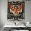 Tribalism animal Wall Tapestry Aesthetic Wall Hanging Printed Fabric Blanket Decorative Tapestries for Bedroom Living Room Home Decor