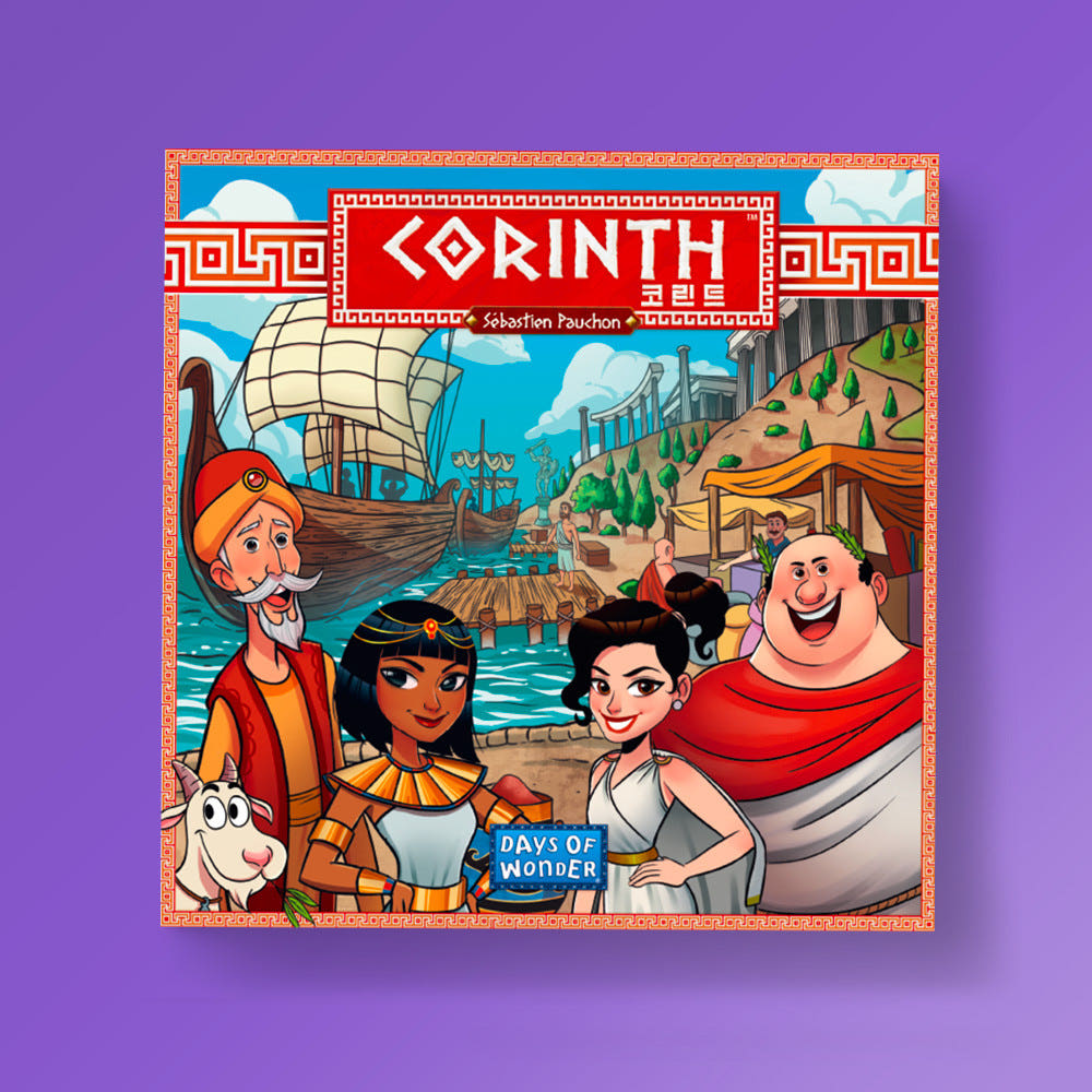Corinth Board Game: A Strategy and Family Game