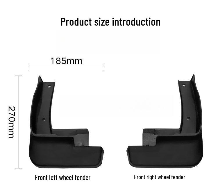 Leather Mud Flaps for 2021 Honda City Hatchback