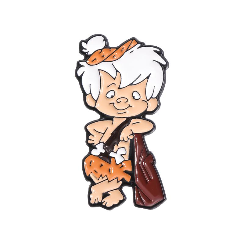Cartoon Anime Characters Enamel Pins Custom Comedy Animation Brooches Lapel Badges Funny Jewelry Gift for Kids Friends