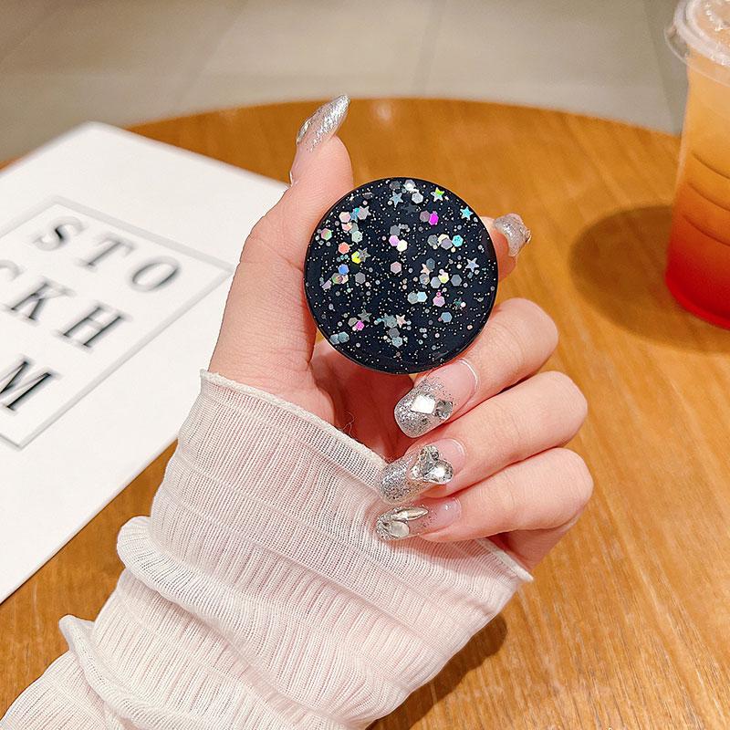 For POCO F7 Holder Case Luxury Shiny Protective Shockproof Stand Cover Case For Xiaomi Poco F7 F6 X7 Pro Ultra C71 Coque Shell