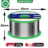 Eco-Friendly Lead-Free Solder Wire Sn99Cu0.7 - 50/100g Spools